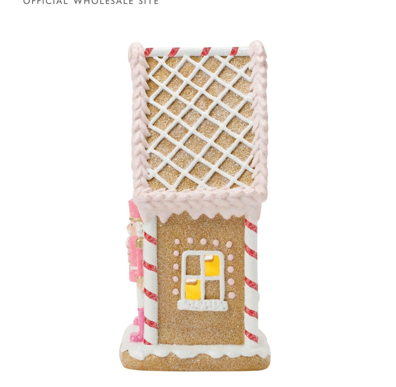 LED Gingerbread House