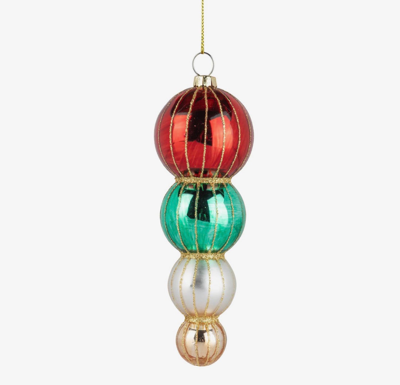 Glass Drop Ball Finial