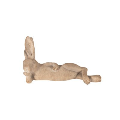 RABBIT IN LAZY POSE
