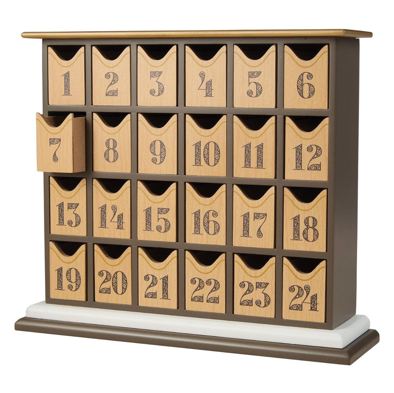 Precious Moments Nativity Advent Calendar, 25 Piece Set