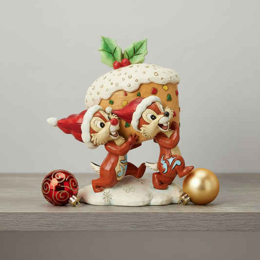 Chip & Dale Fruit Cake Figurine