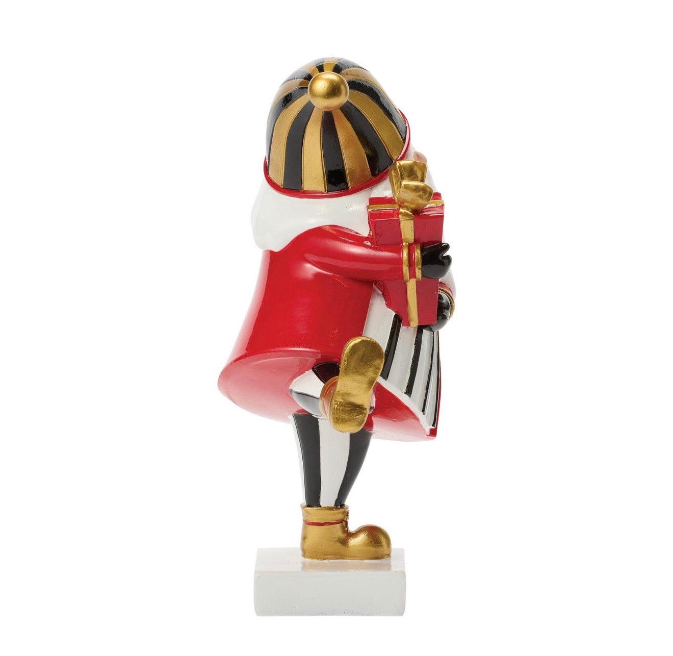Description
CLAXM Santa Holding Giftbox
Figurine
7.68in H
Touches of gold
Bold patterning
Glossy finish
Whimsical Christmas figurines
Traditional holiday colors
Product Details
UOM: 4 EA min. 16 EA ctn. 4 EA inr.
Packaging: 1 EA Styrofoam
Material:
Measur