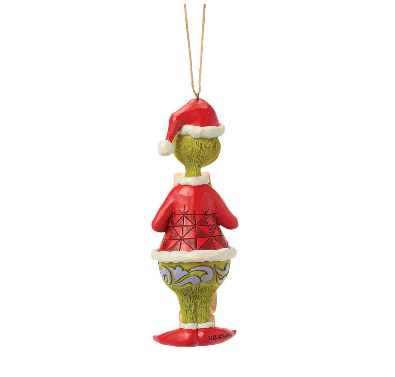 Grinch with List Ornament