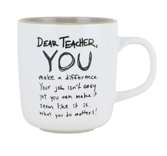 Simply Mud Dear Teacher Mug