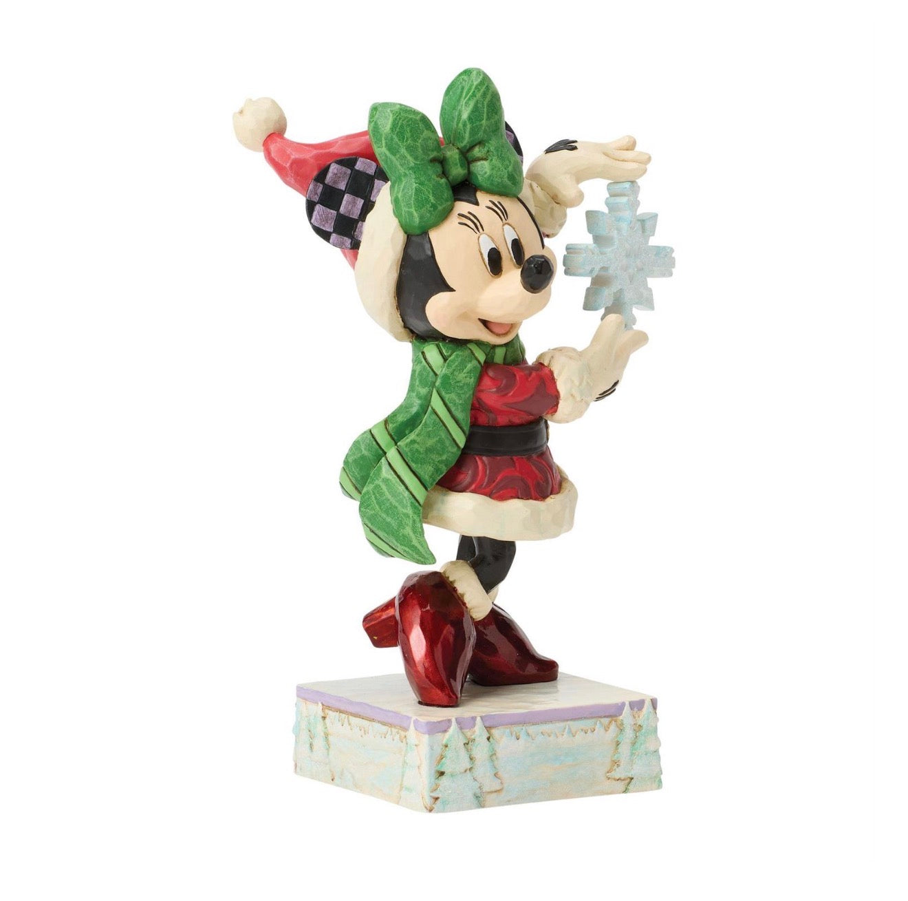 Minnie with Snowflake Figurine by Jim Shore