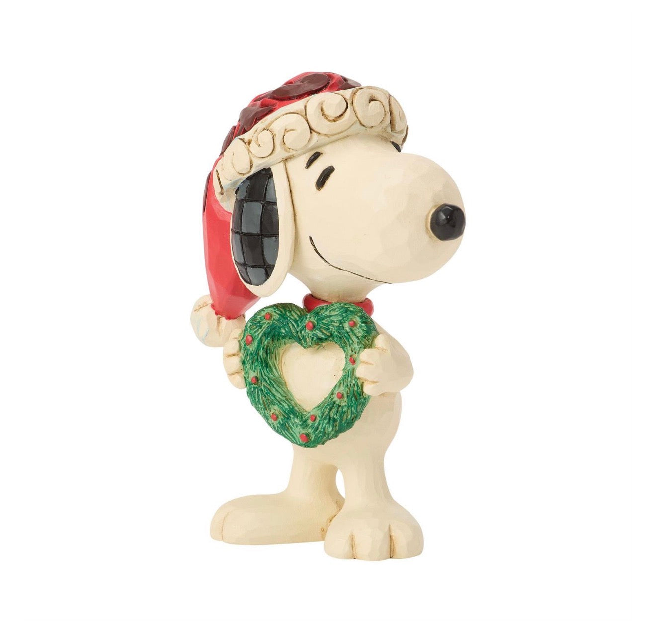 Snoopy with Heart Wreath Mini