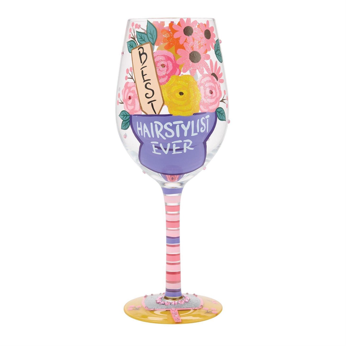Best Hairstylist Ever Glass