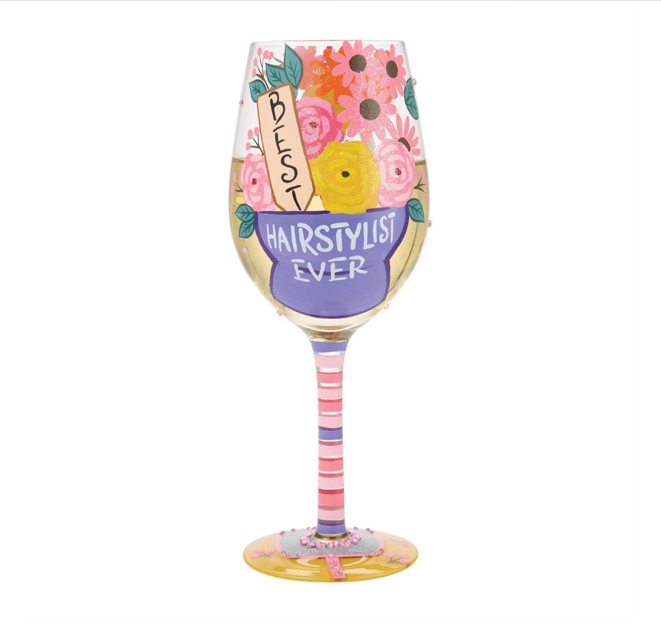 Best Hairstylist Ever Glass