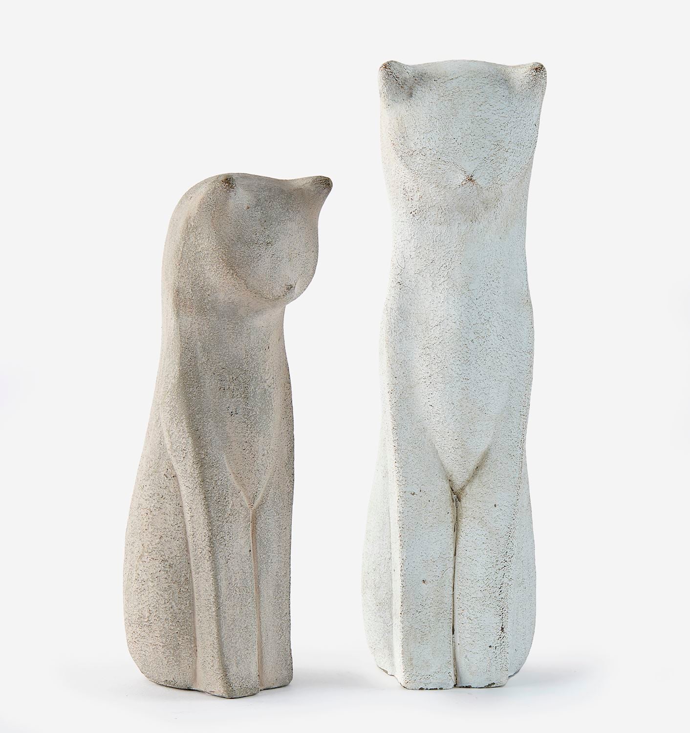 Cat Figurines, Set of 2