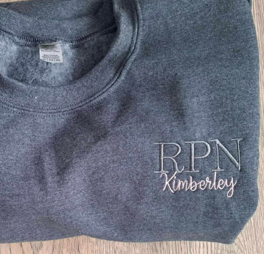 Custom Embroidered Sweatshirt