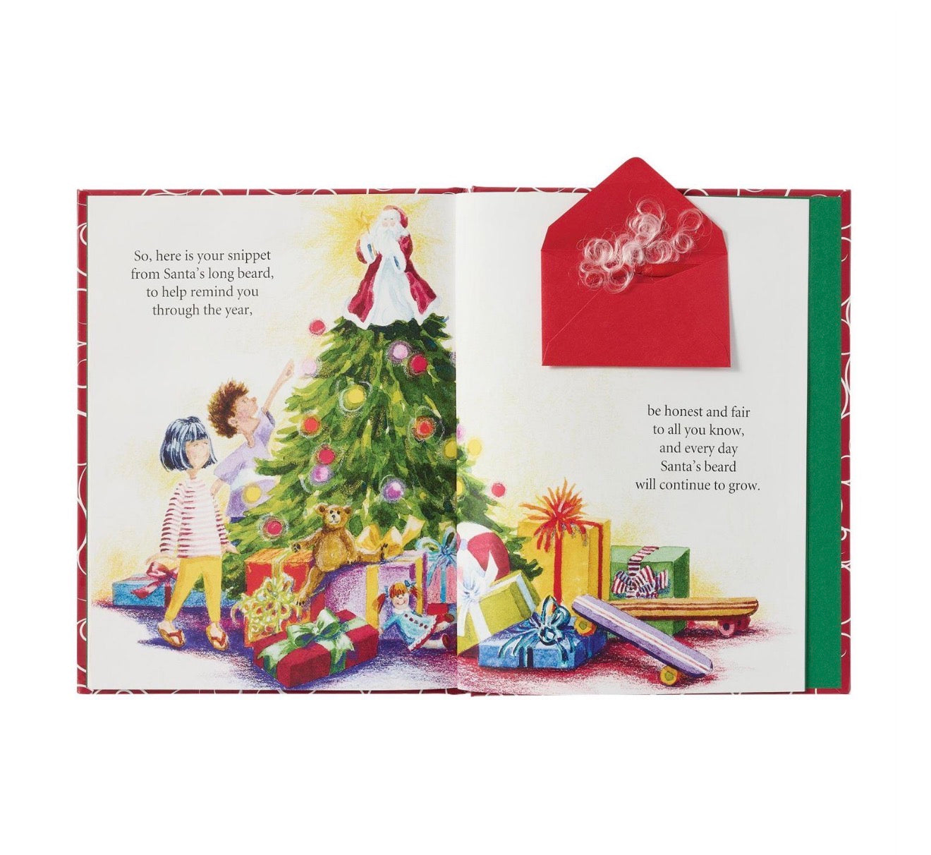 Santa's Beard Illustrated book