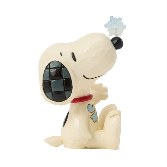 Snoopy Snowflake on Nose Mini by Jim Shore