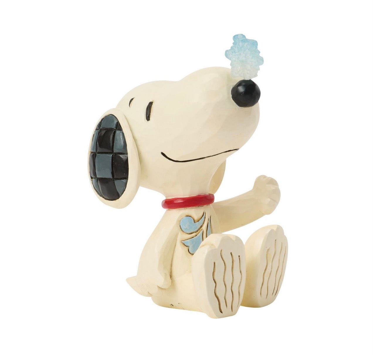 Snoopy Snowflake on Nose Mini by Jim Shore