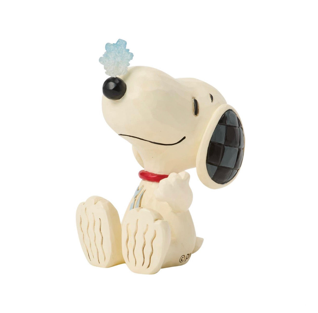 Snoopy Snowflake on Nose Mini by Jim Shore