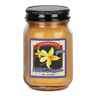 French Vanilla 12oz (Pint) Country Classics Candle by Crosswords