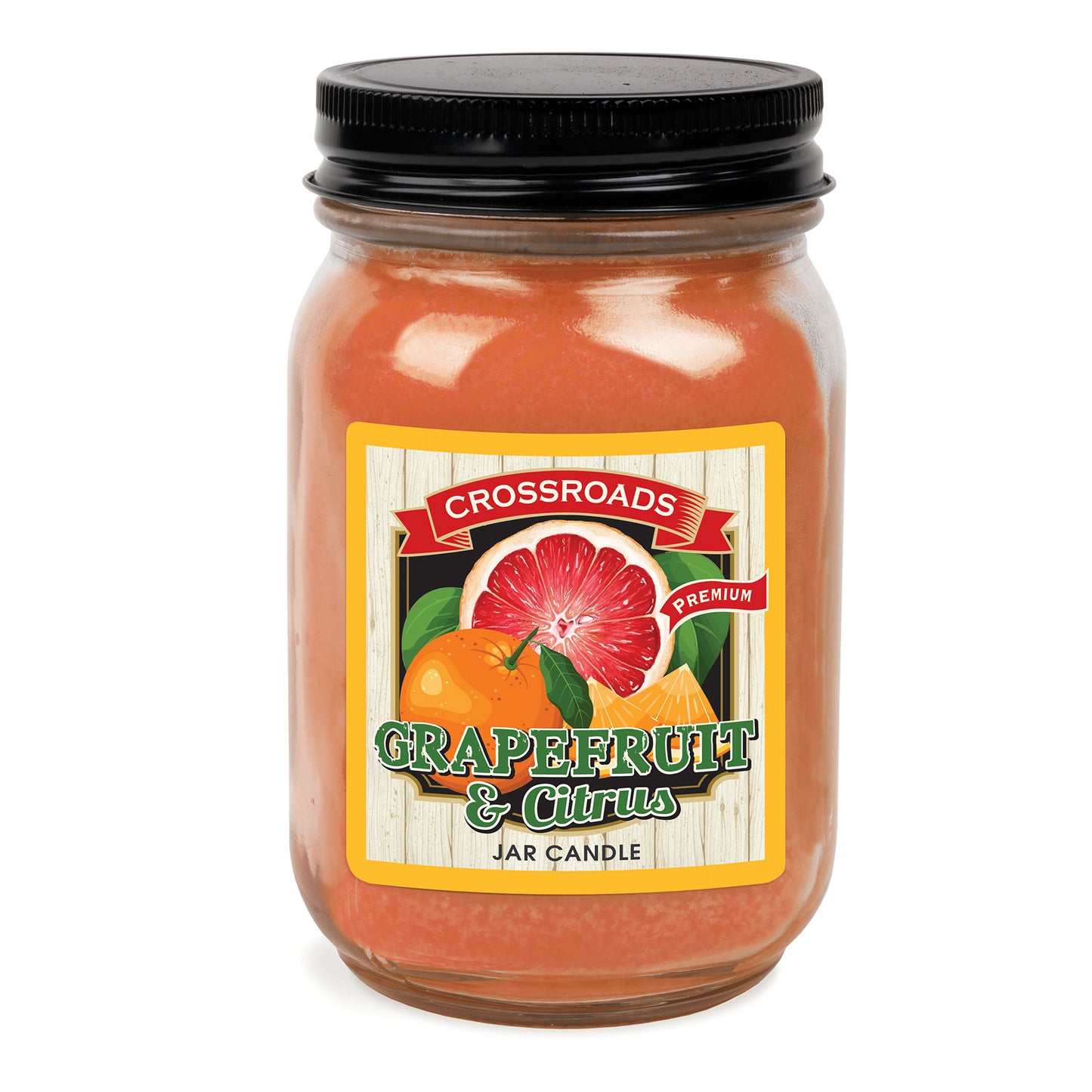 Grapefruit & Citrus 12oz (Pint) Country Classics Candle by Crossroads