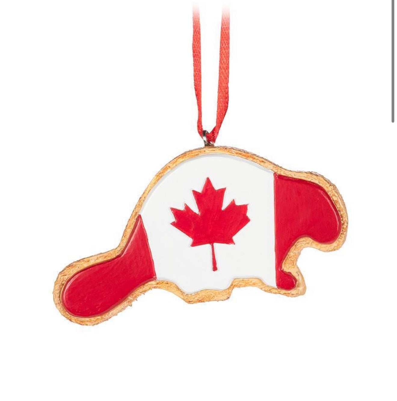 Canada Flag Animal Cookies Ornament