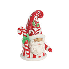 Gnome Large Candy Cane Figurine