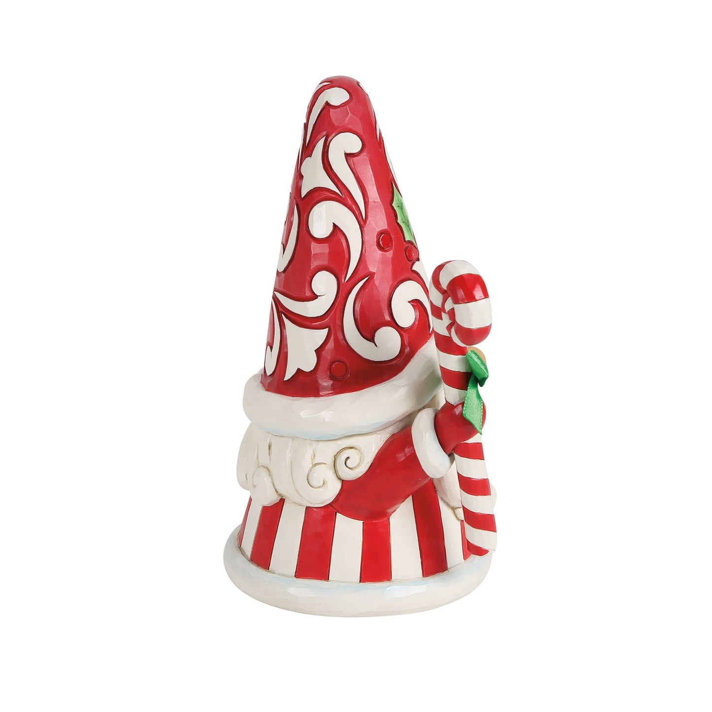 Gnome Large Candy Cane Figurine