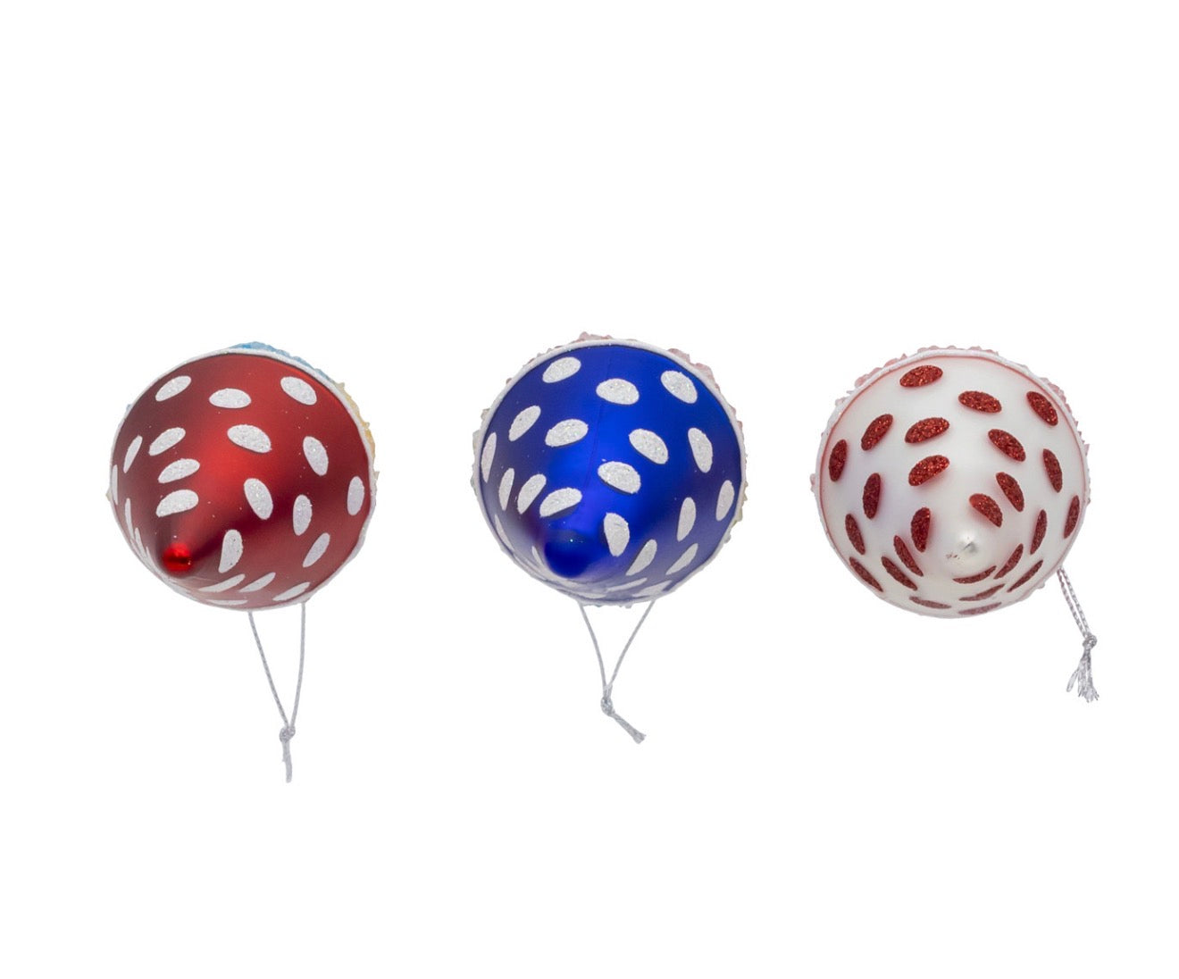 Noble Gems™ Glass Snow Cone Ornament