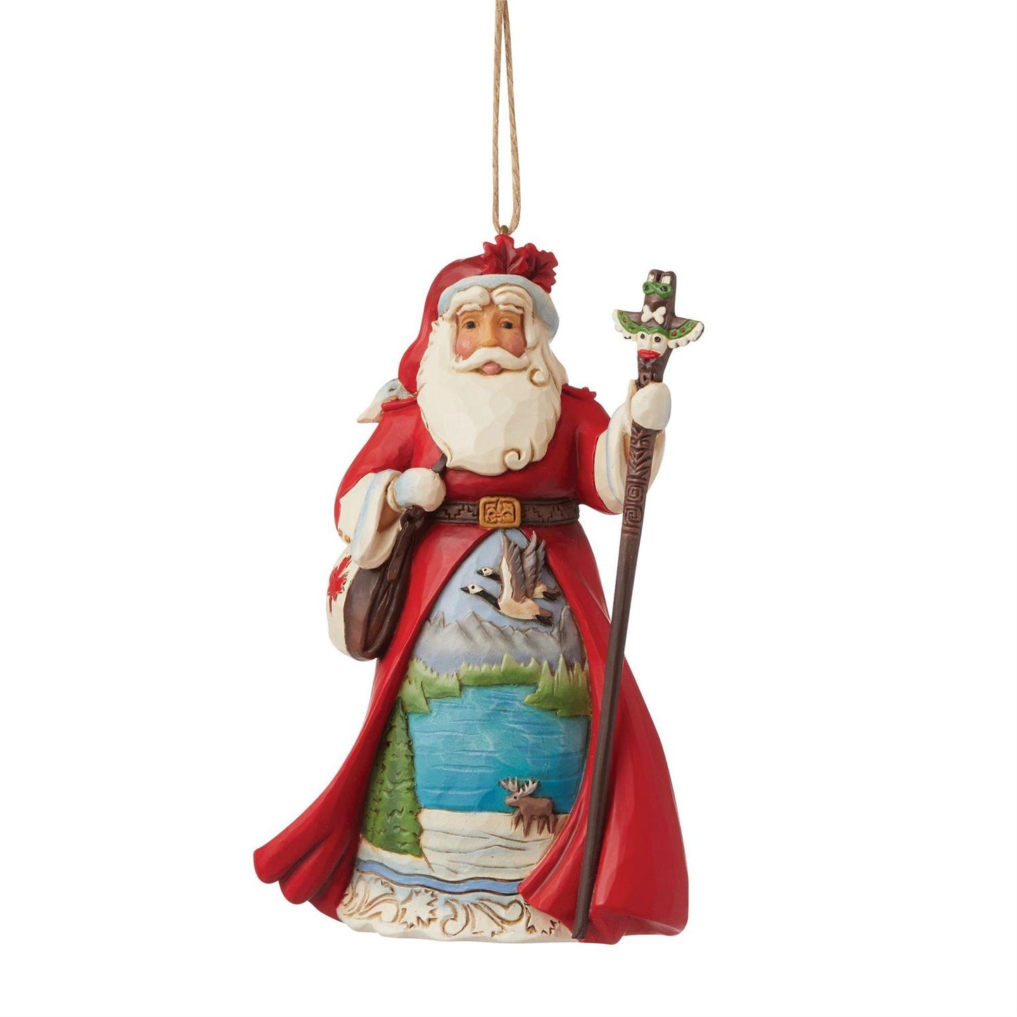 Canadian Santa Ornament by Jim Shore, Heartwood Creek