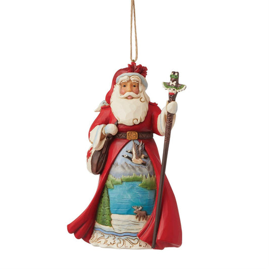 Canadian Santa Ornament by Jim Shore, Heartwood Creek