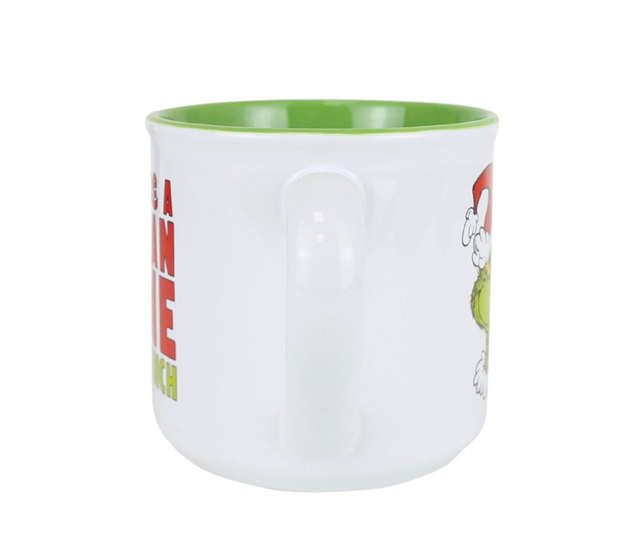 “Look What You Made Me Brew” Grinch Mug