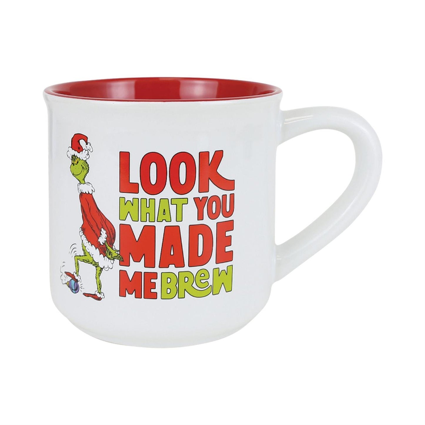 “Look What You Made Me Brew” Grinch Mug