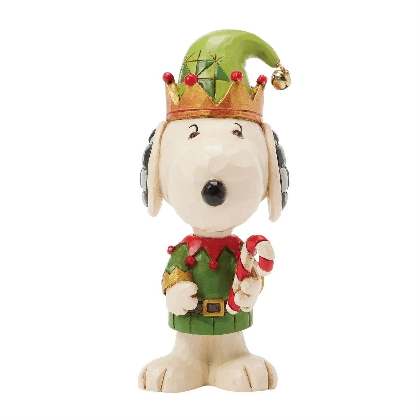 Jim Shore Snoopy Christmas Elf Mini