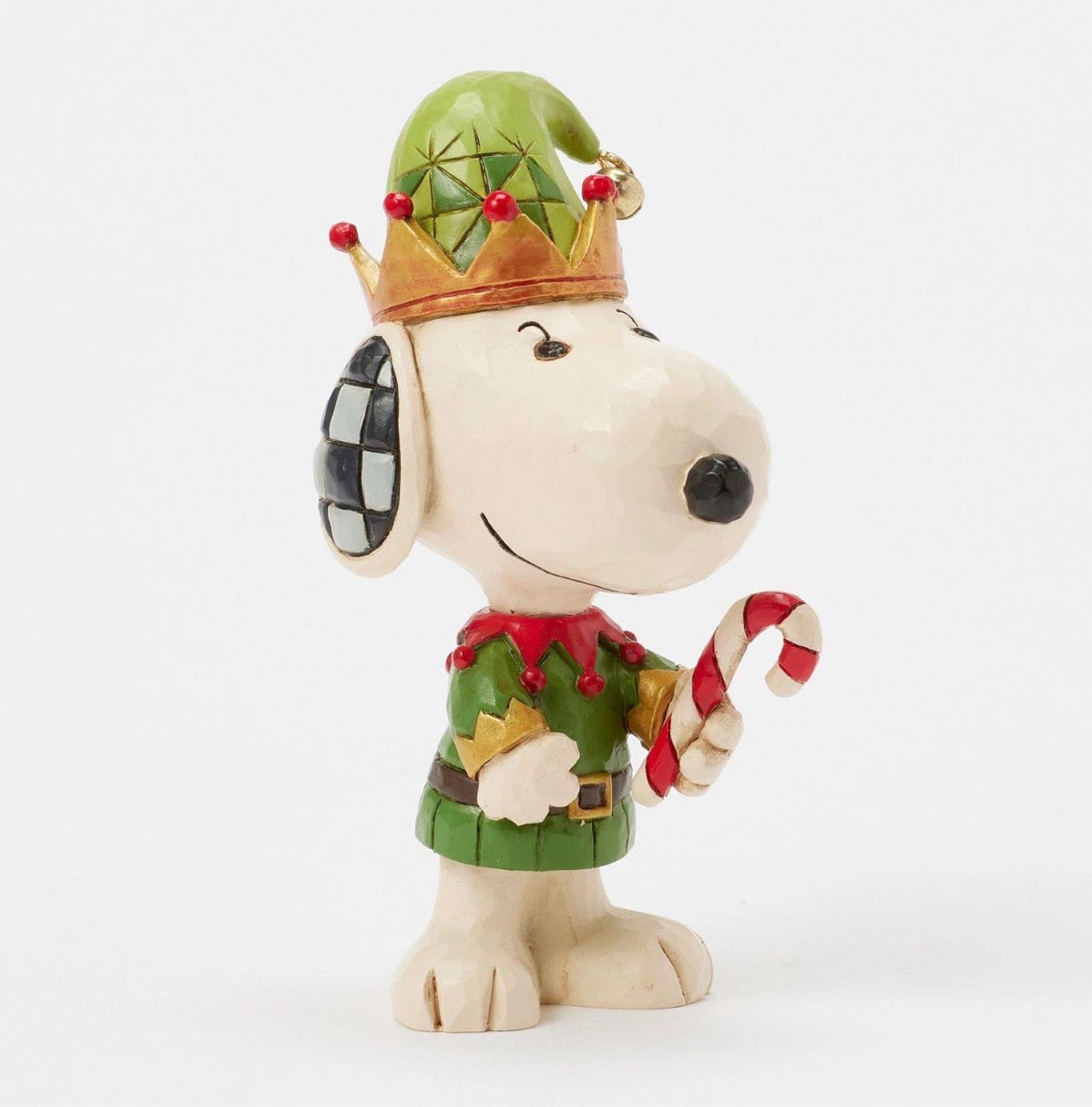 Jim Shore Snoopy Christmas Elf Mini
