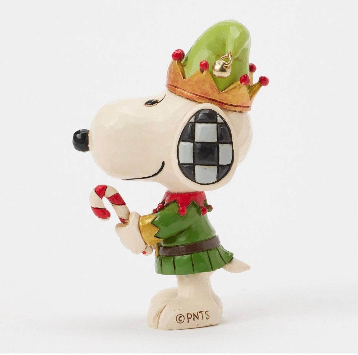 Jim Shore Snoopy Christmas Elf Mini