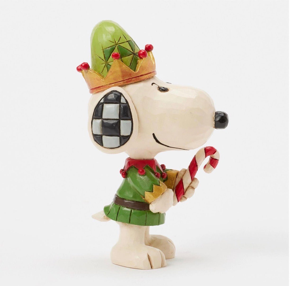 Jim Shore Snoopy Christmas Elf Mini