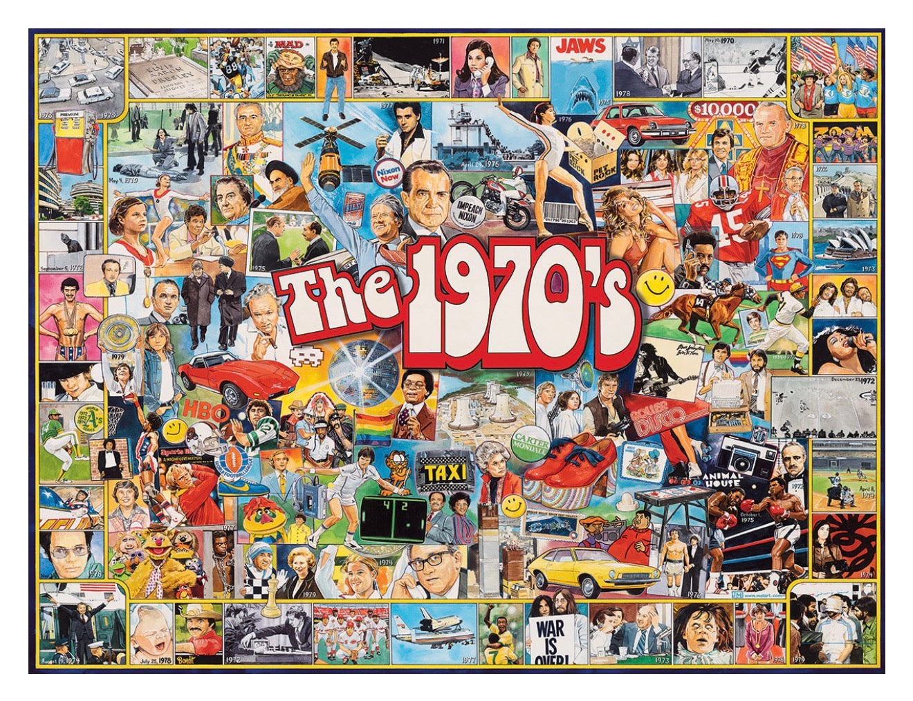 The 70’s, 1000 Piece Puzzle