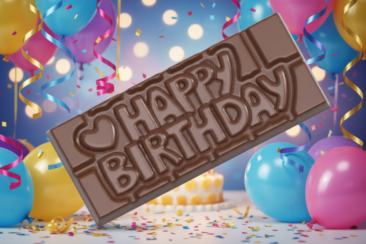 Happy Birthday Chocolate Bar