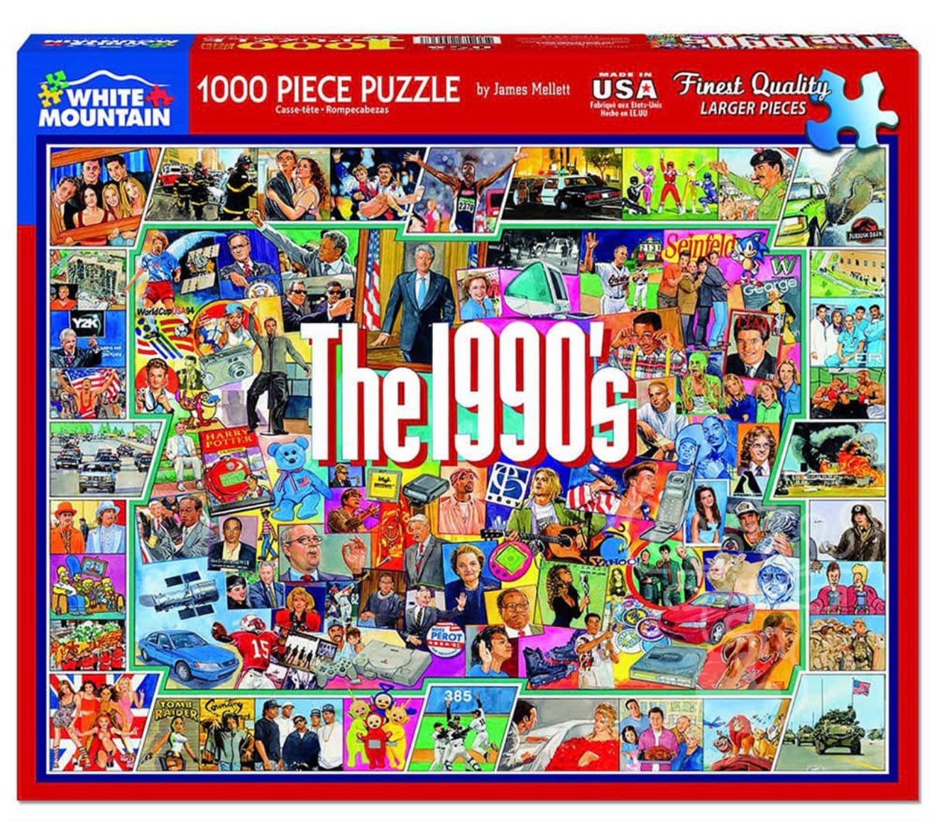 The Nineties, 1000 Piece Puzzle