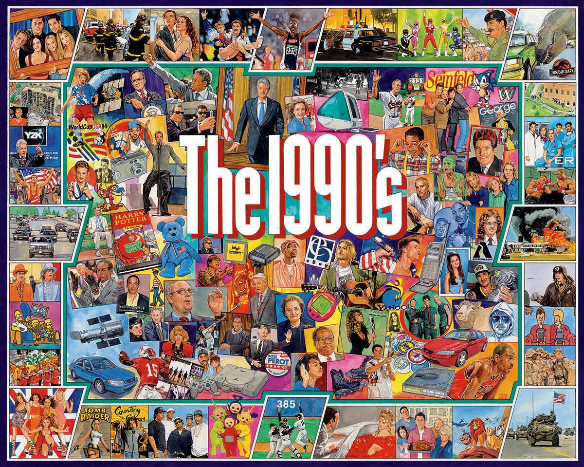 The Nineties, 1000 Piece Puzzle