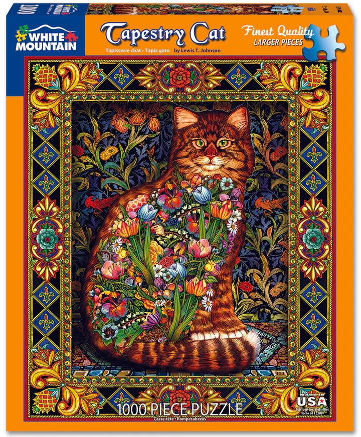 Tapestry Cat, 1000 Piece Puzzle