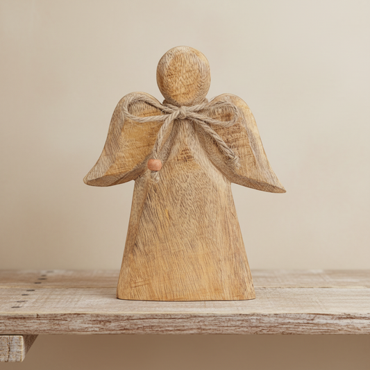 Small Standing Angel with Bow