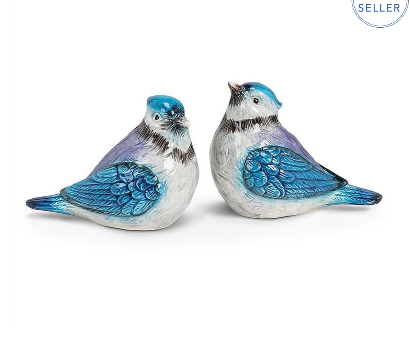 Blue Jay Salt & Pepper Shakers