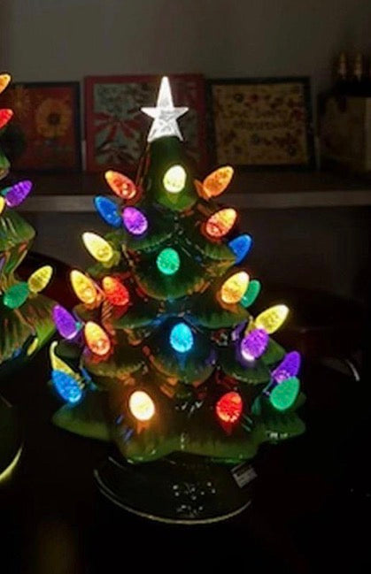 LED Ceramic Christmas Tree