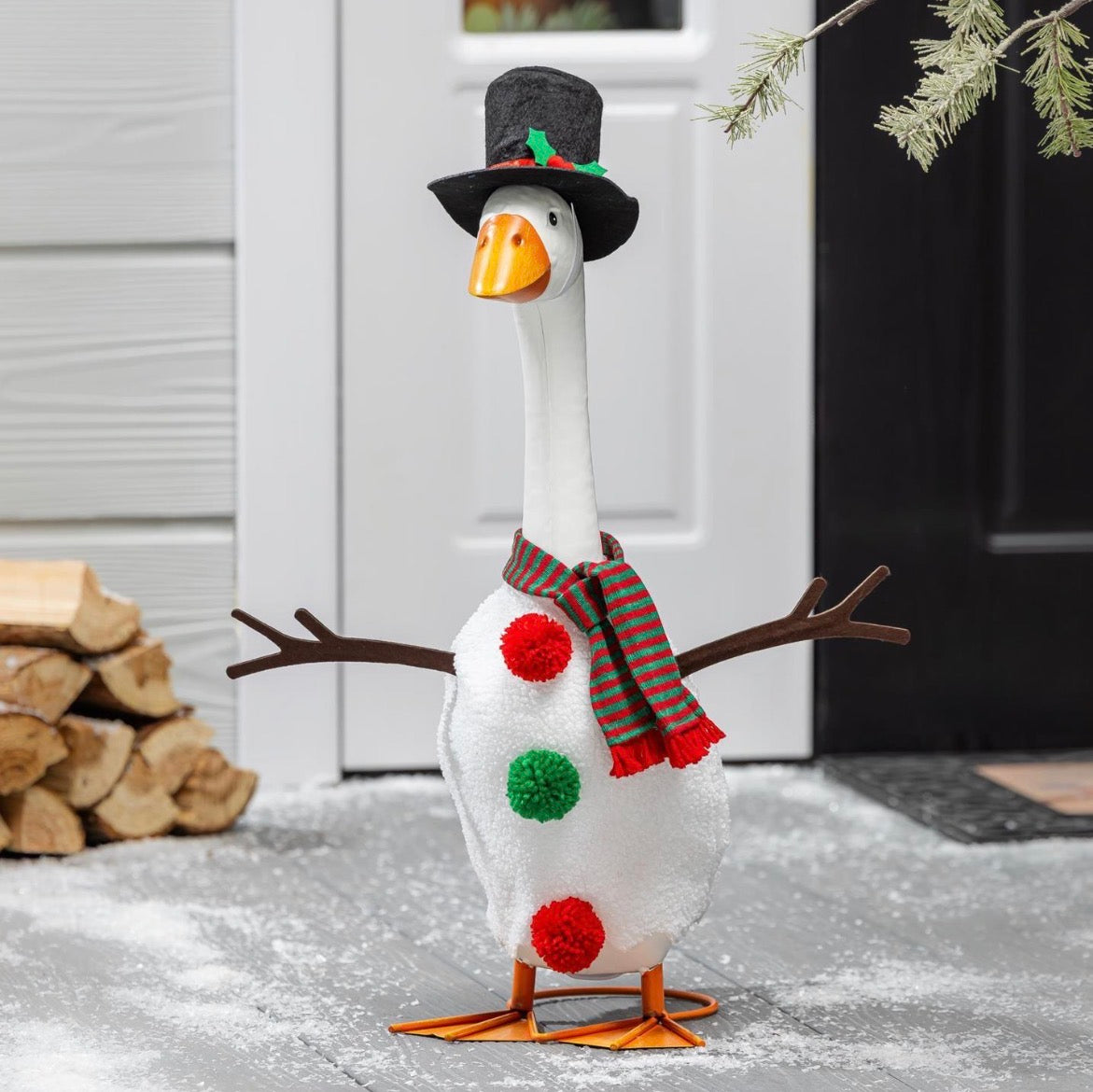 Giddy the Goose Outfit, Snowman