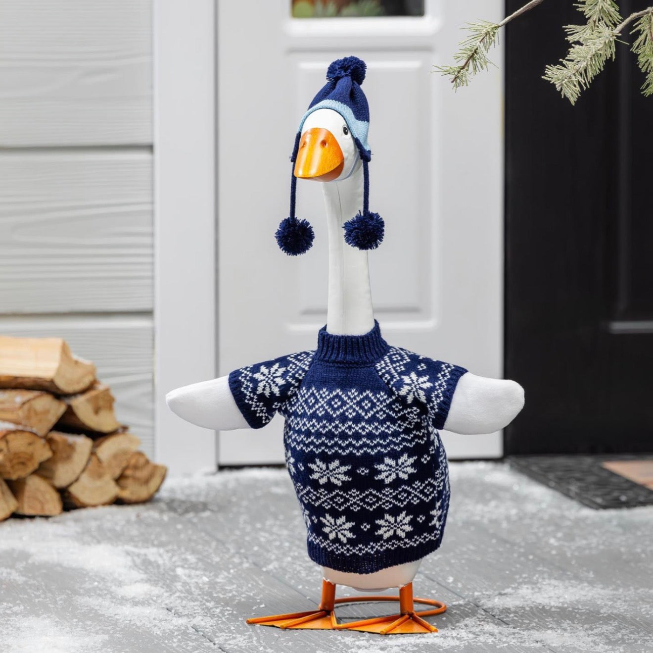 Giddy the Goose Outfit, Blue Sweater