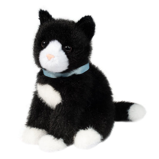Mini Black & White Cat by Douglas