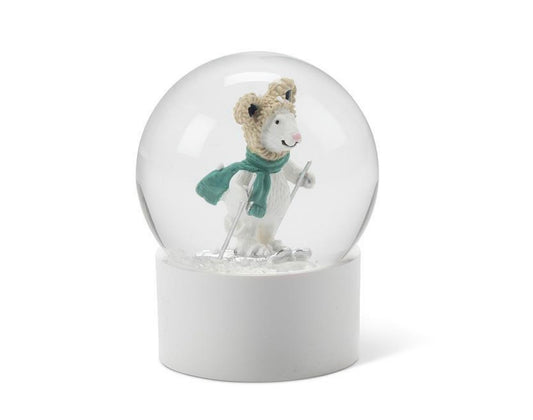 mouse skiing Globe