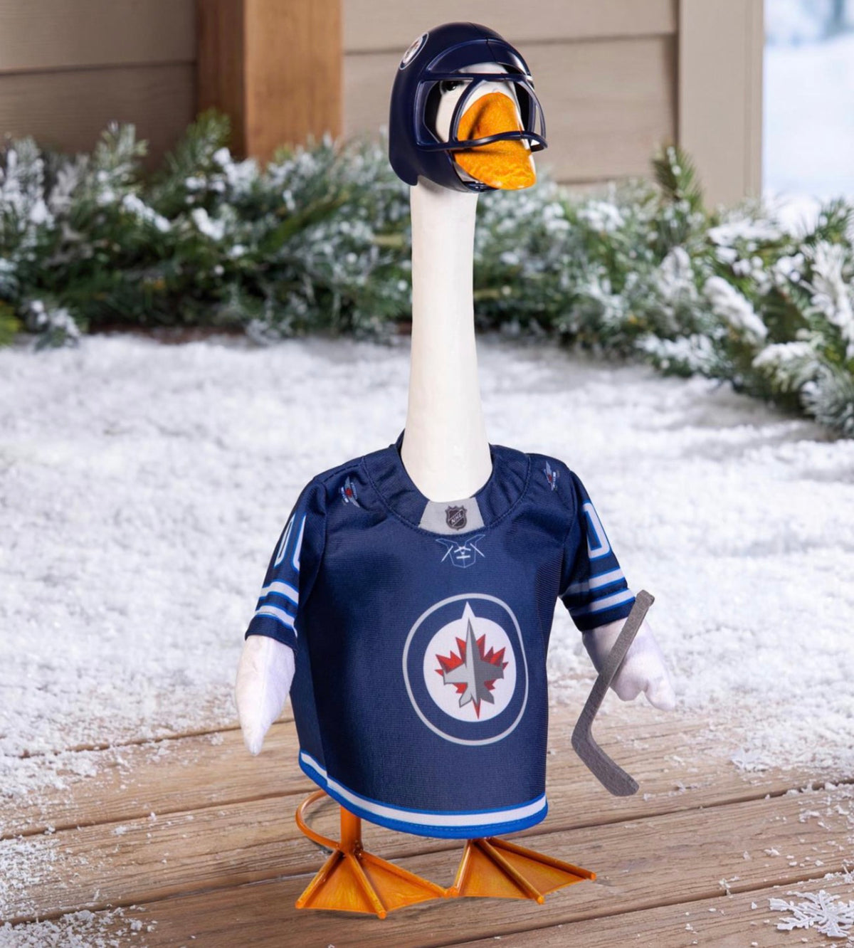 Winnipeg Jets Sports Porch Goose Uniform