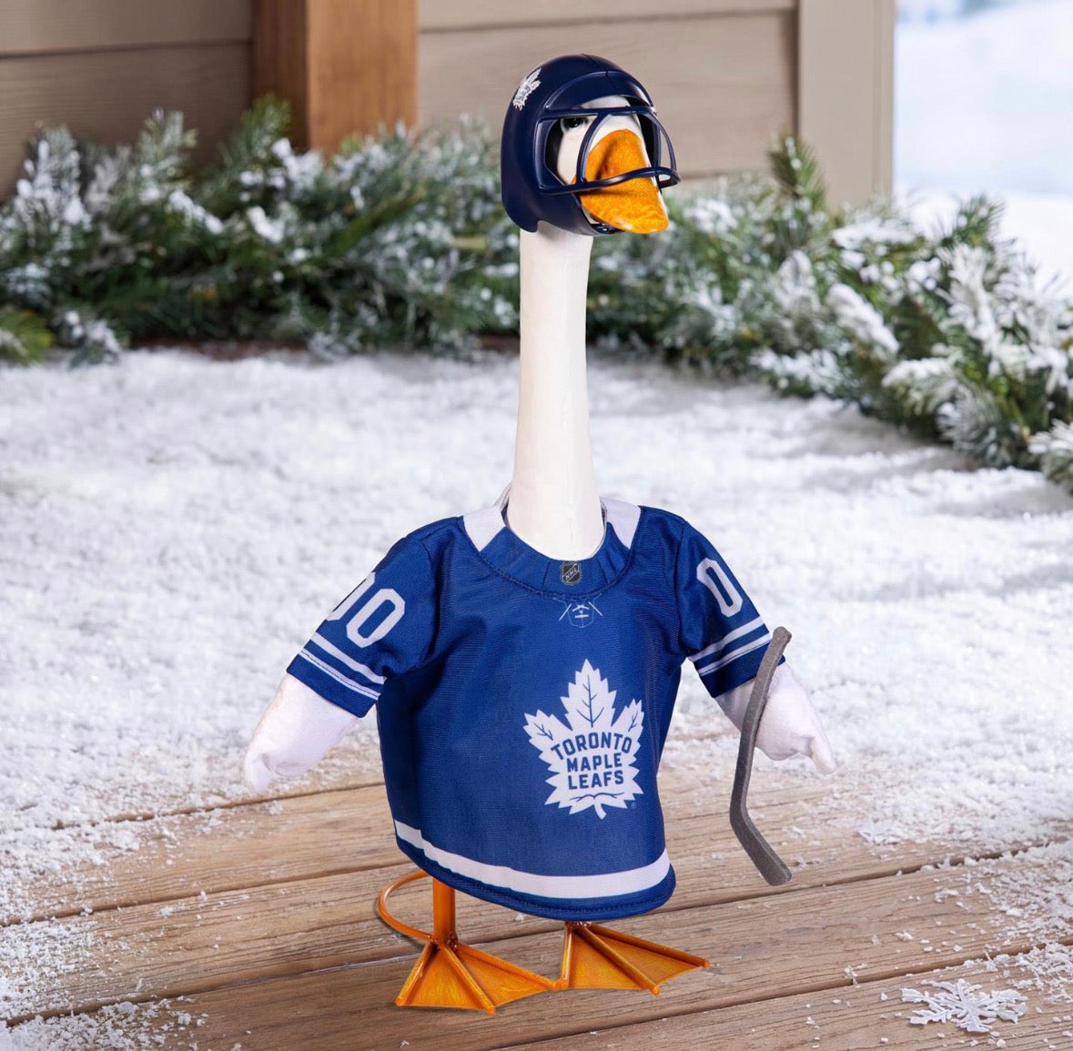 Toronto Maple Leafs Sports Porch Goose Uniform