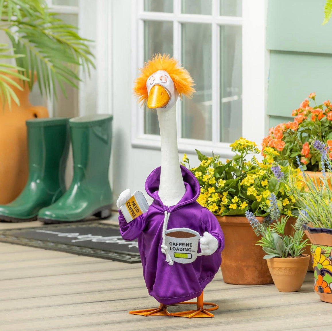 Giddy the Goose Outfit, Coffee Lover