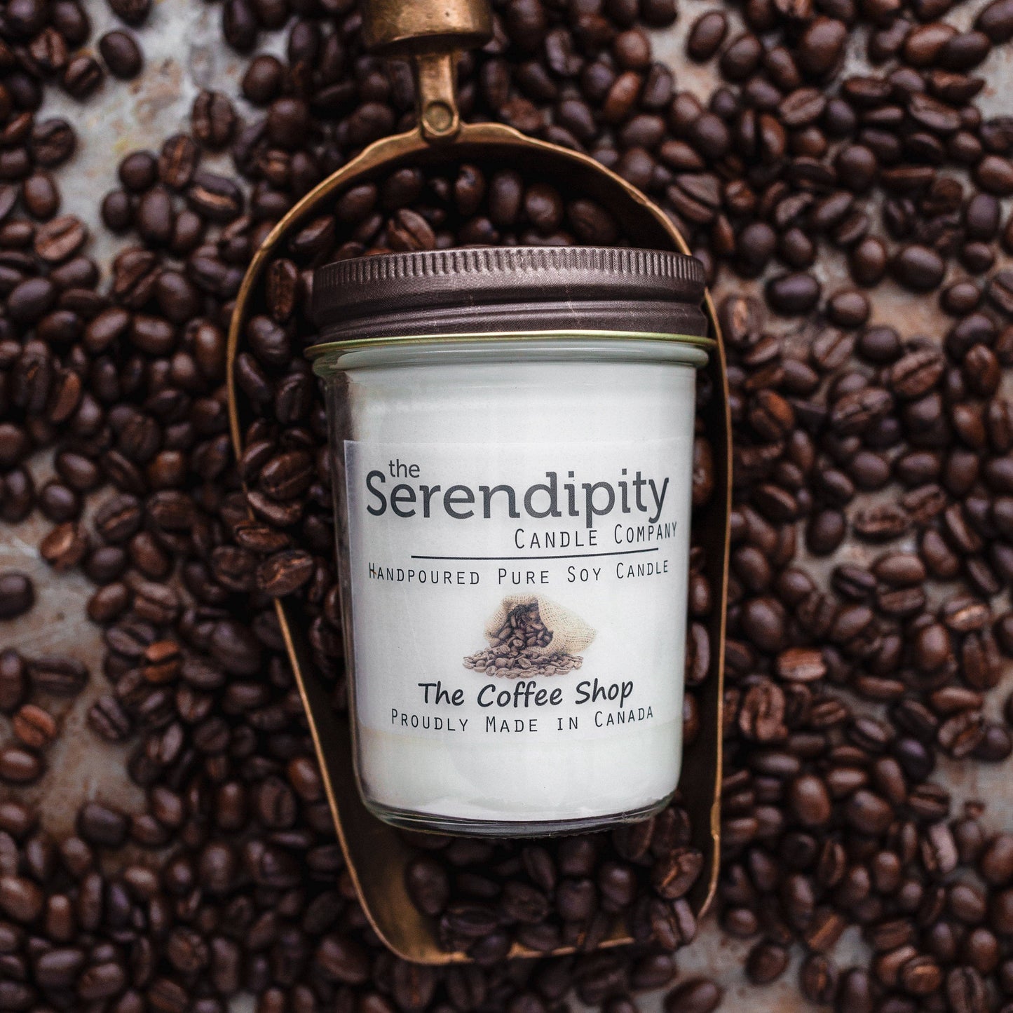 Serendipity Soy Candles - The Coffee Shop: 8oz