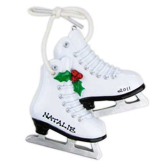 Figure Skates Personalized Ornament