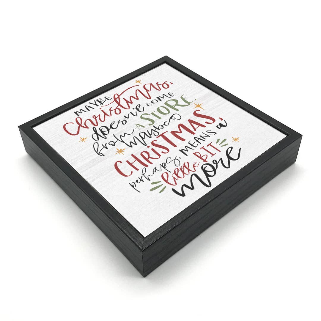Pinetree Innovations Canada - Maybe Christmas | Wood Sign Christmas